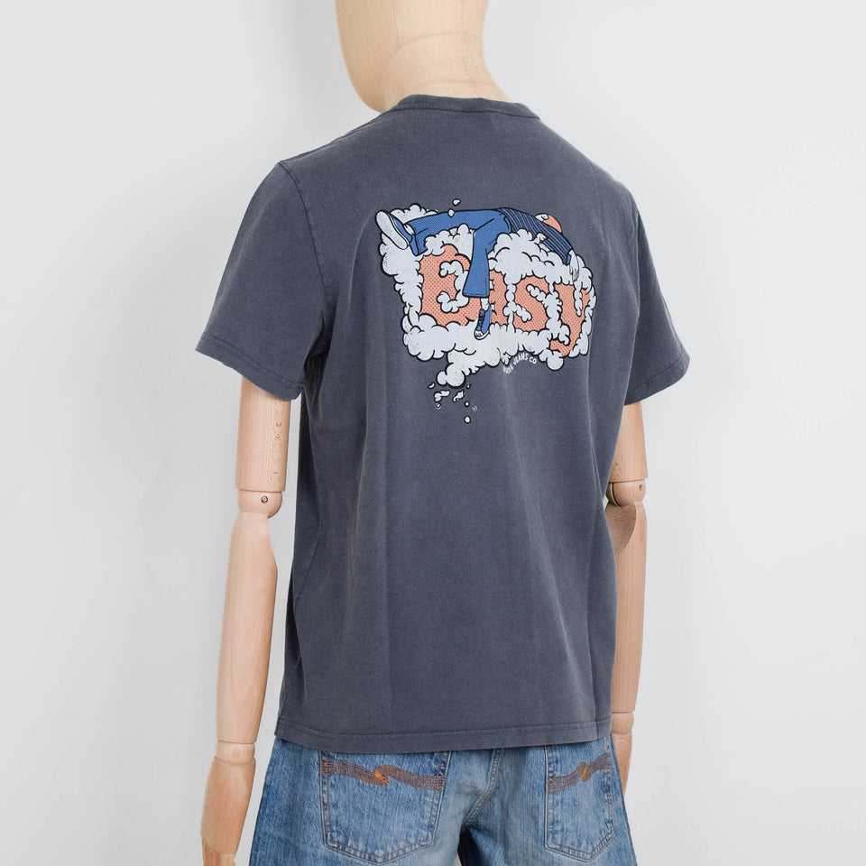 Nudie Jeans Roy Easy Cloud T-Shirt - Antracite
