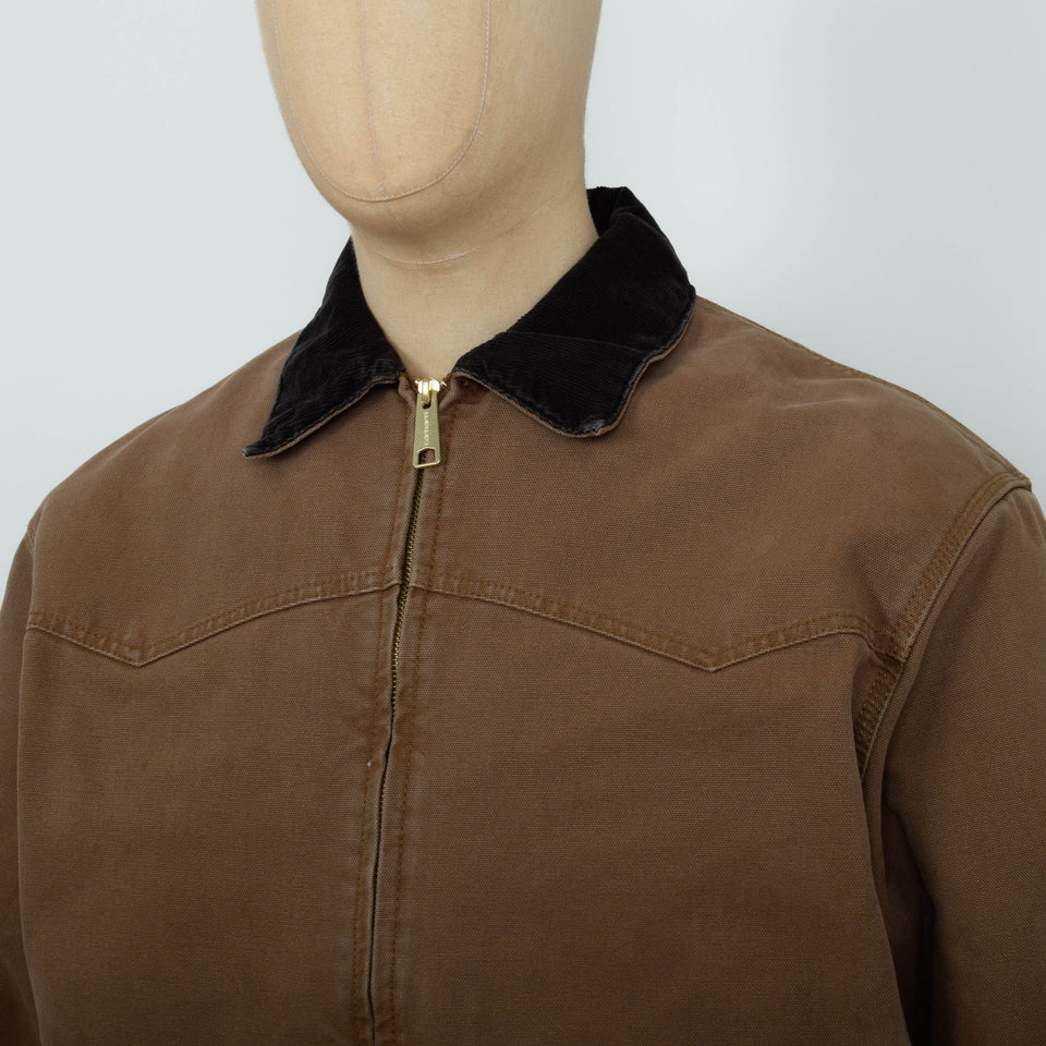 Carhartt WIP OG Santa Fe Jacket - Hamilton Brown / Tobacco Stone Canvas