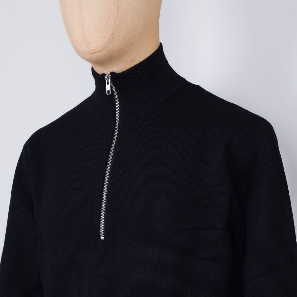 NN. 07 Harald Half Zip 6530 - Black