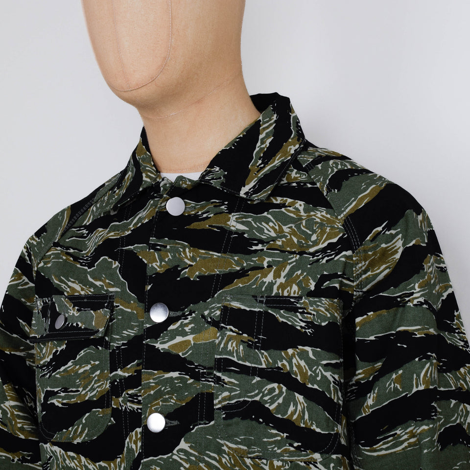 Service Works Patterned Camouflage Coverall Jacket 2.0 - Tigerstripe