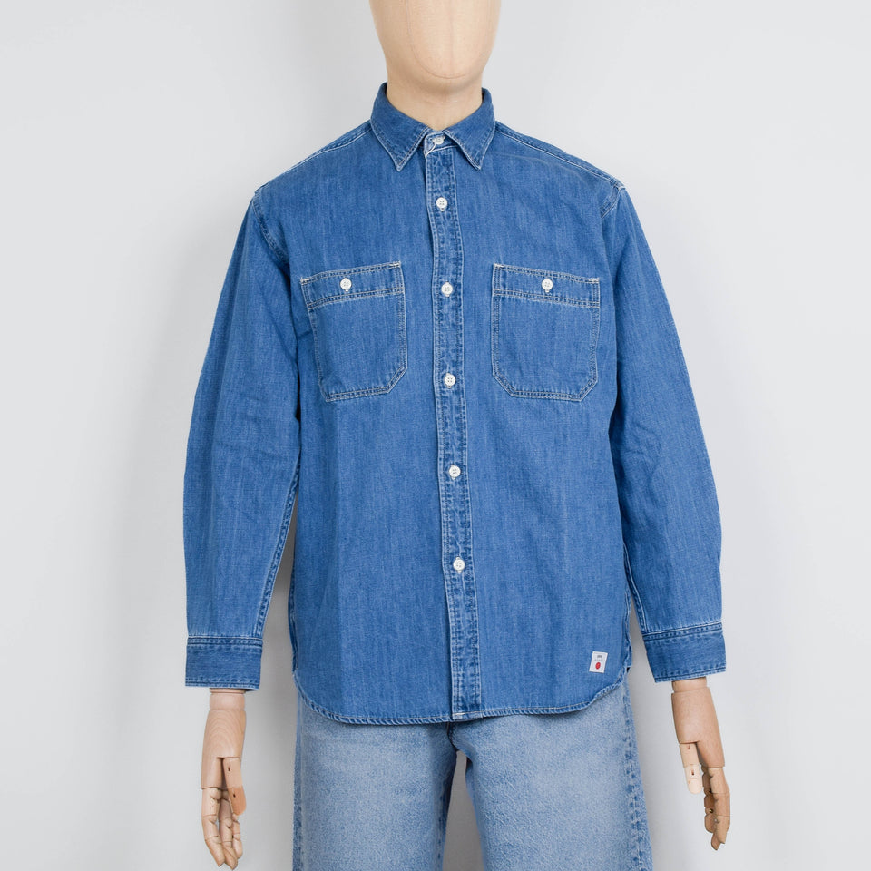 Edwin Work Shirt LS - Denim