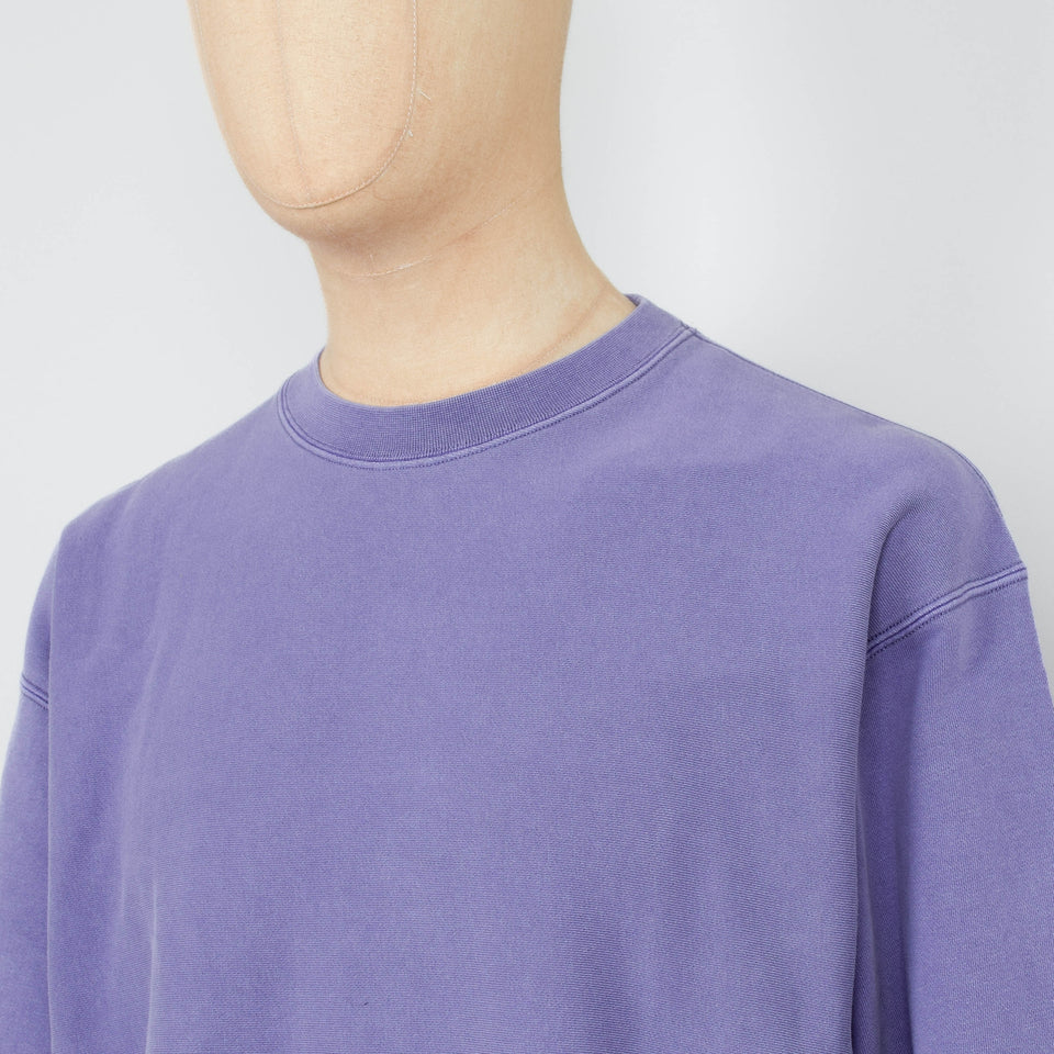 Snow Peak Garment Dyed Pullover - Purple