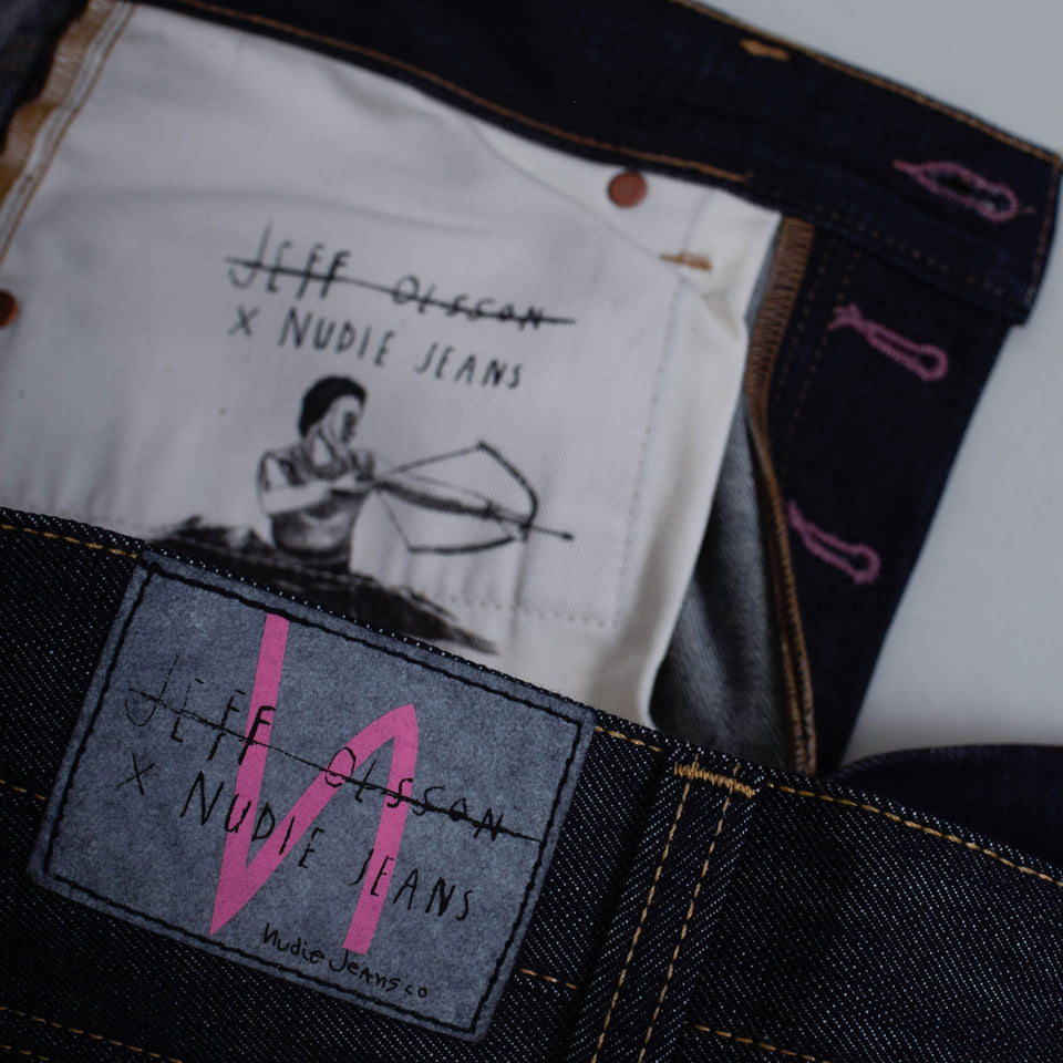 Nudie Jeans x Jeff Olsson Gritty Jackson - Born In Hell