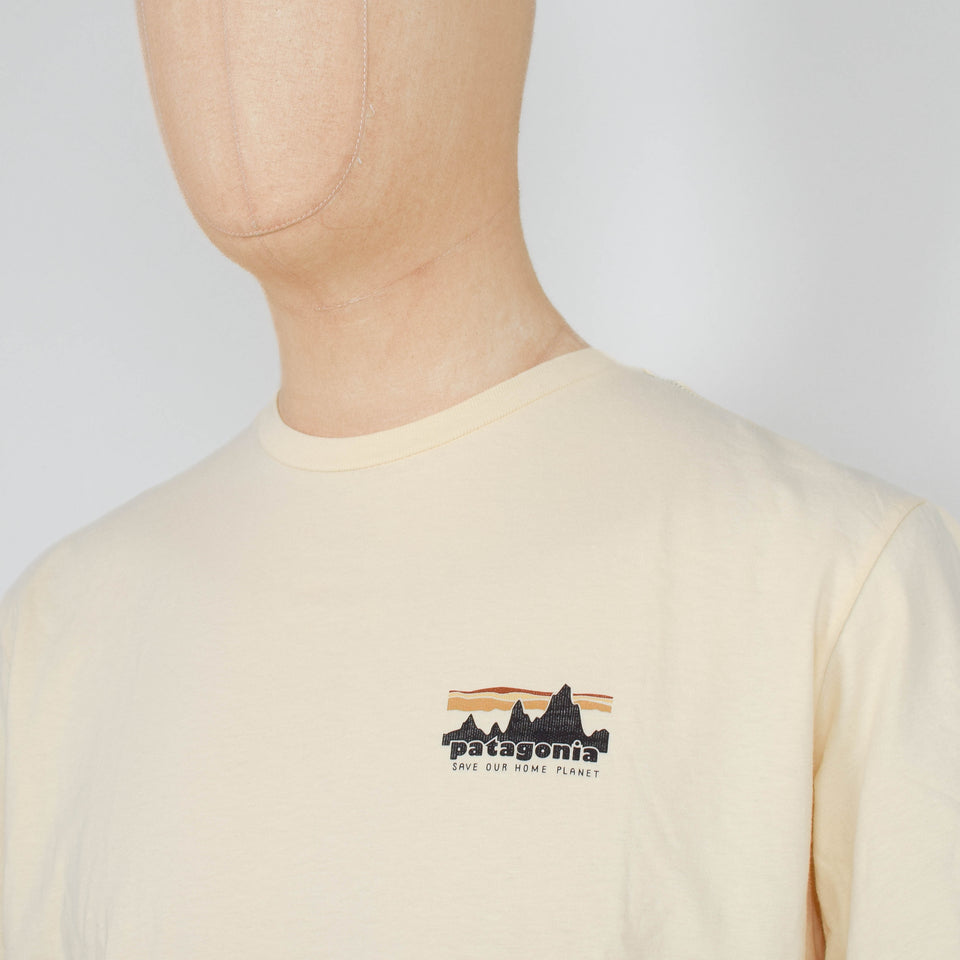 Patagonia '73 Skyline Organic T-Shirt - Buttercup Yellow