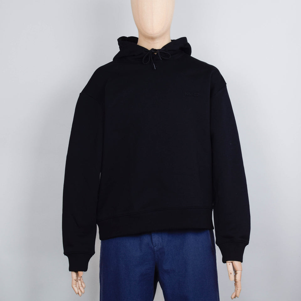 NN. 07 David Hoodie 3014 - Black