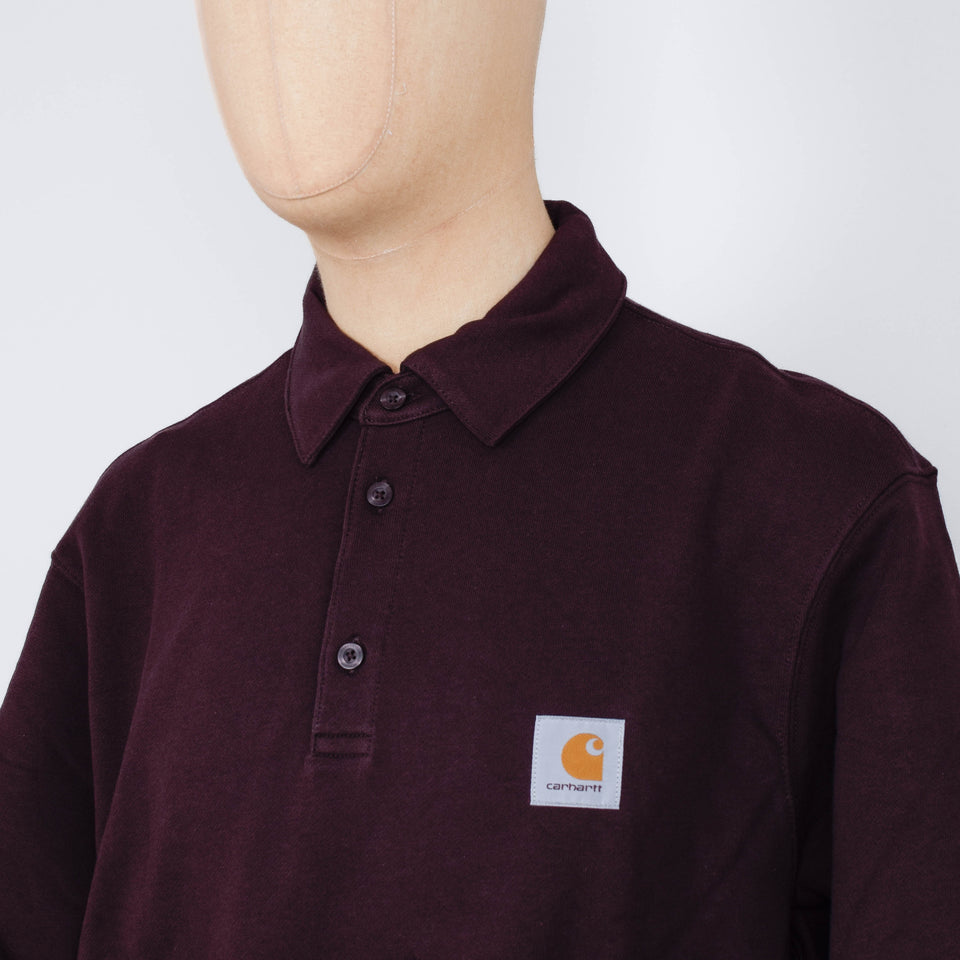 Carhartt WIP Polo Sweatshirt - Palisander