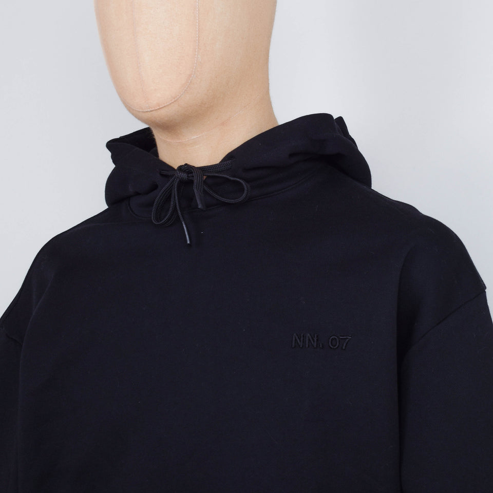 NN. 07 David Hoodie 3014 - Black