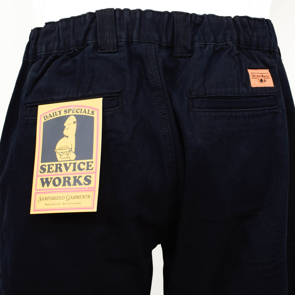 Service Works Twill Waiters Pants - Black
