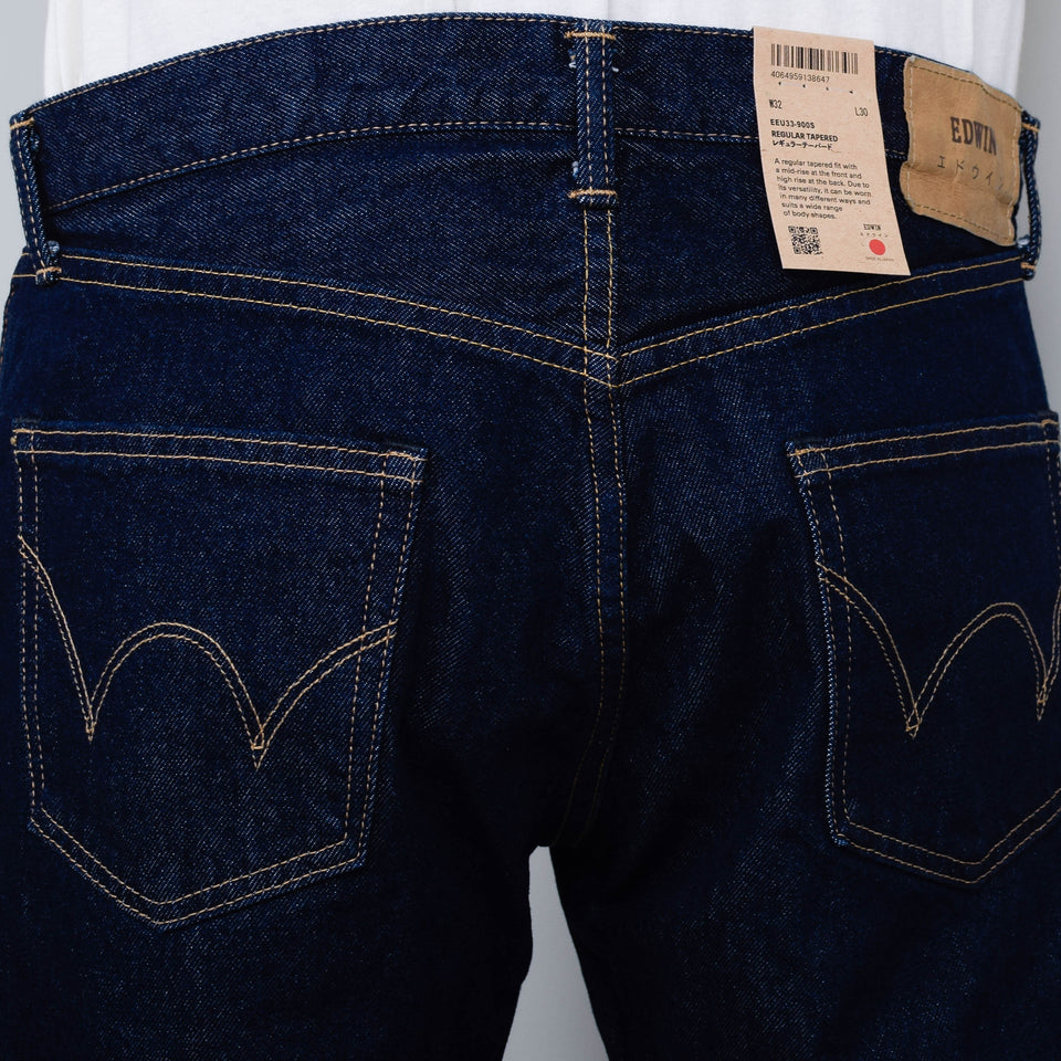 Edwin Regular Tapered - Blue Rinsed (Non-Stretch)