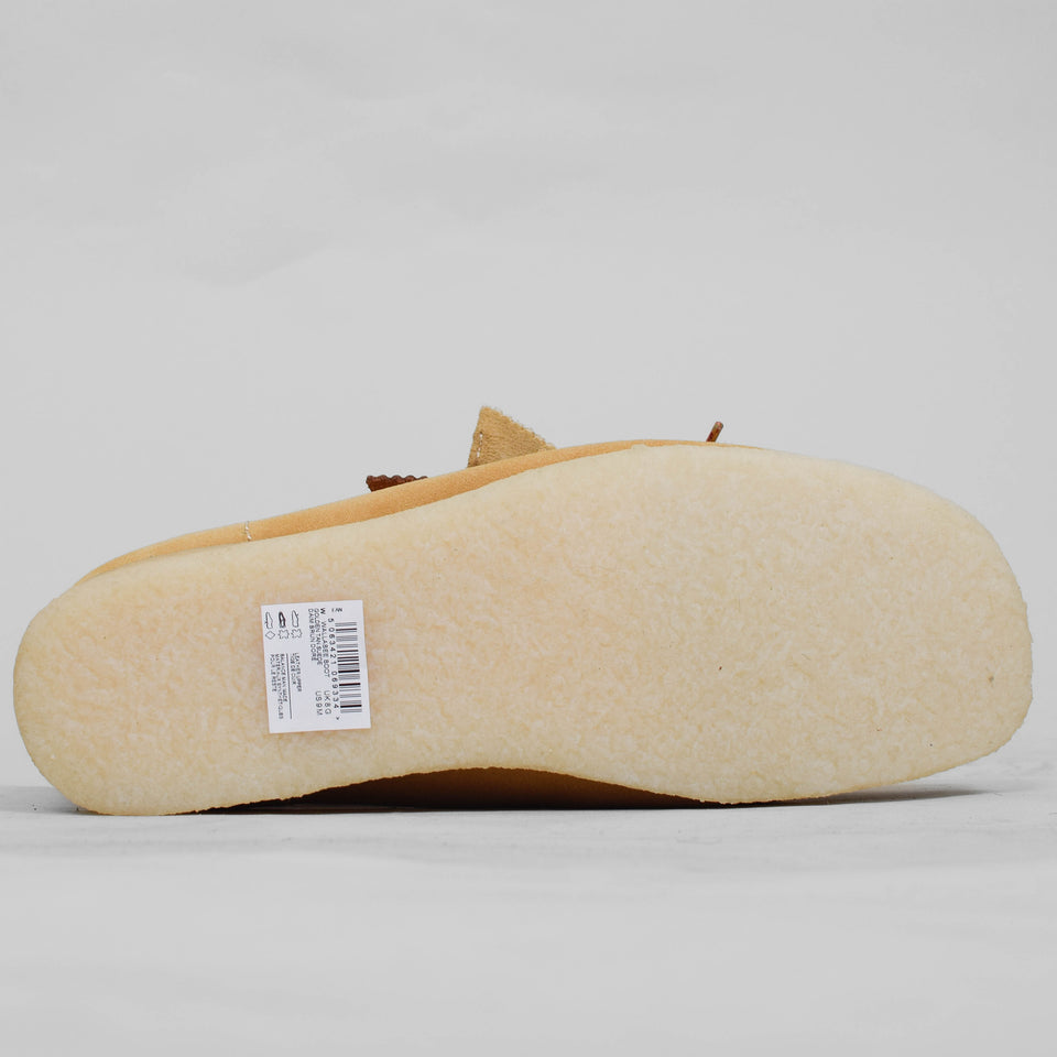 Clarks Originals Wallabee Boot - Golden Tan Suede