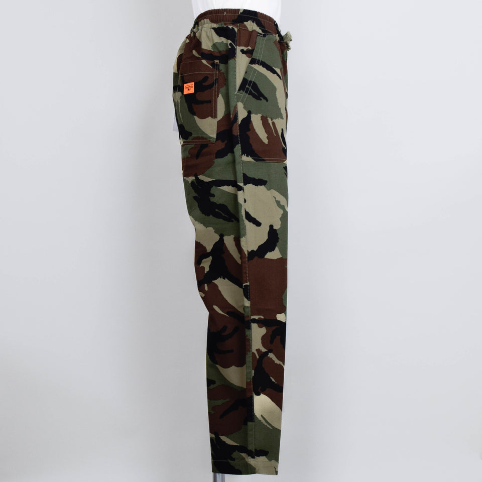 Service Works Patterned Camouflage Chef Pants - Woodland
