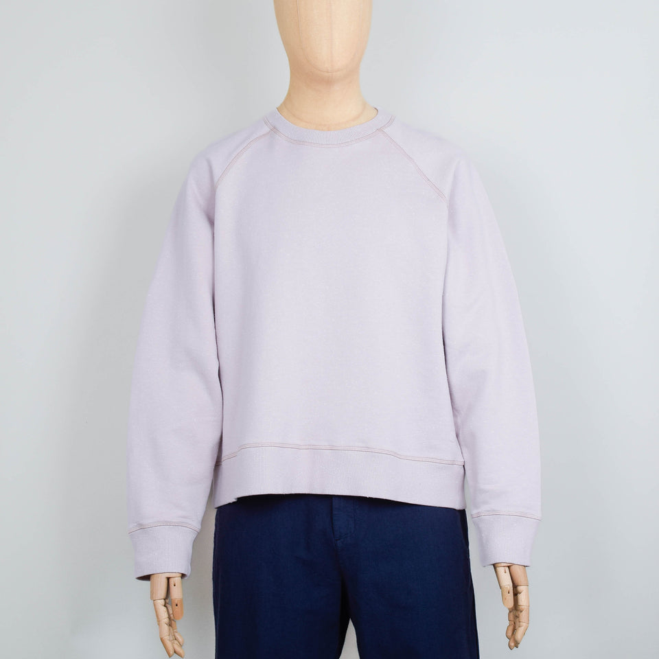 Folk Engineered Raglan Sweat - Sakura Pink