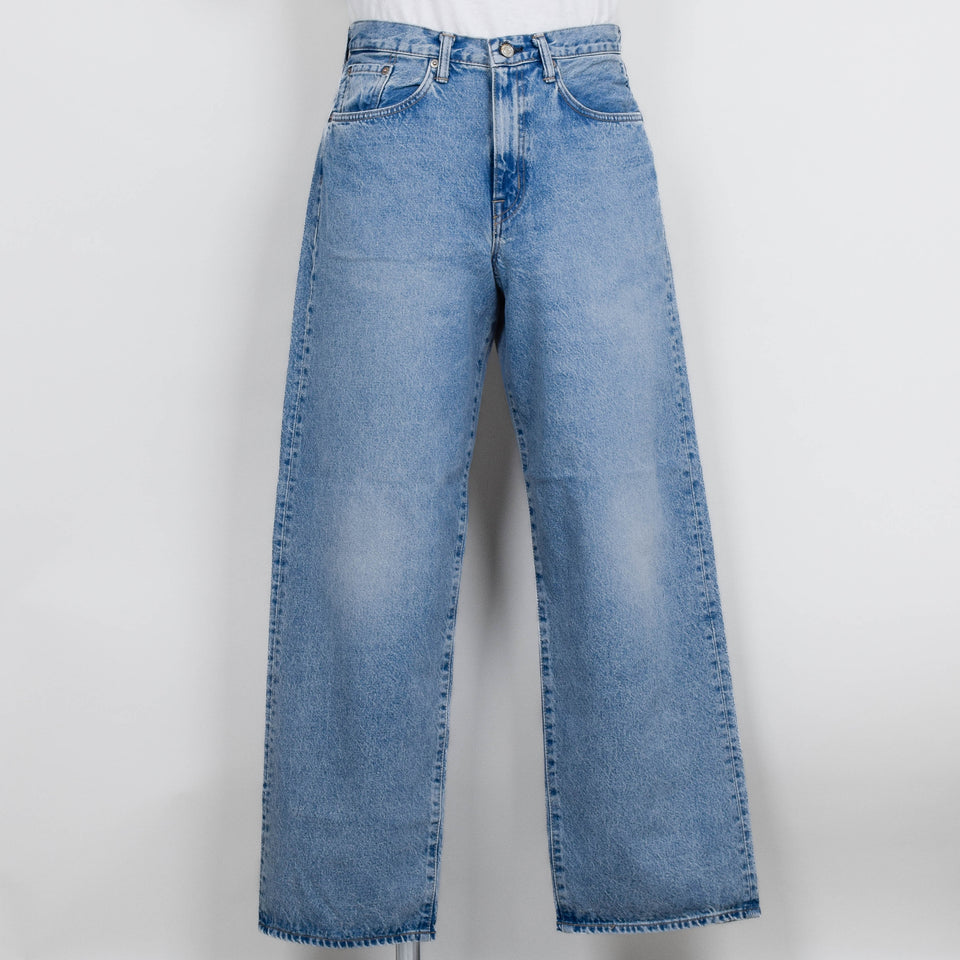 Edwin Wide Pant - Blue Mid Light Used (017Q)