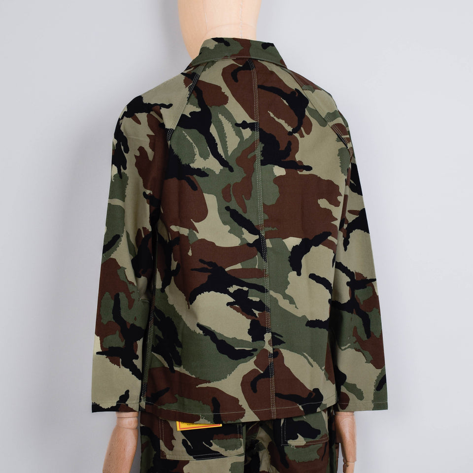 Service Works Patterned Camouflage Coverall Jacket 2.0 - Woodland