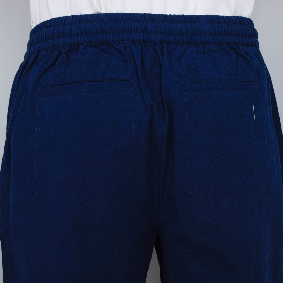 Folk Drawcord Assembly Pant - Dark Navy Crinkle