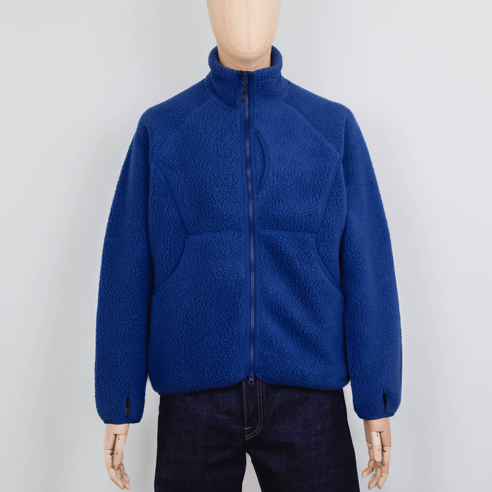 Snow Peak Thermal Boa Fleece Jacket - Blue