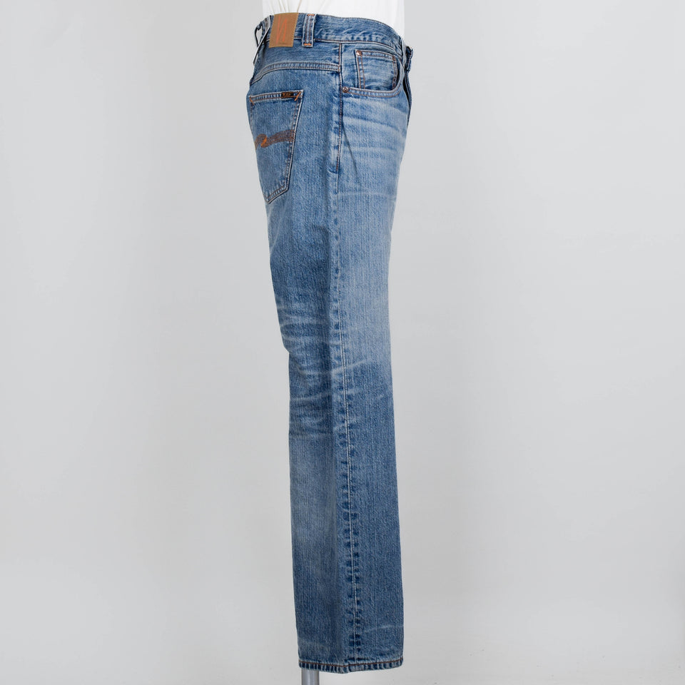 Nudie Jeans Regular Alf - Silver Tracks