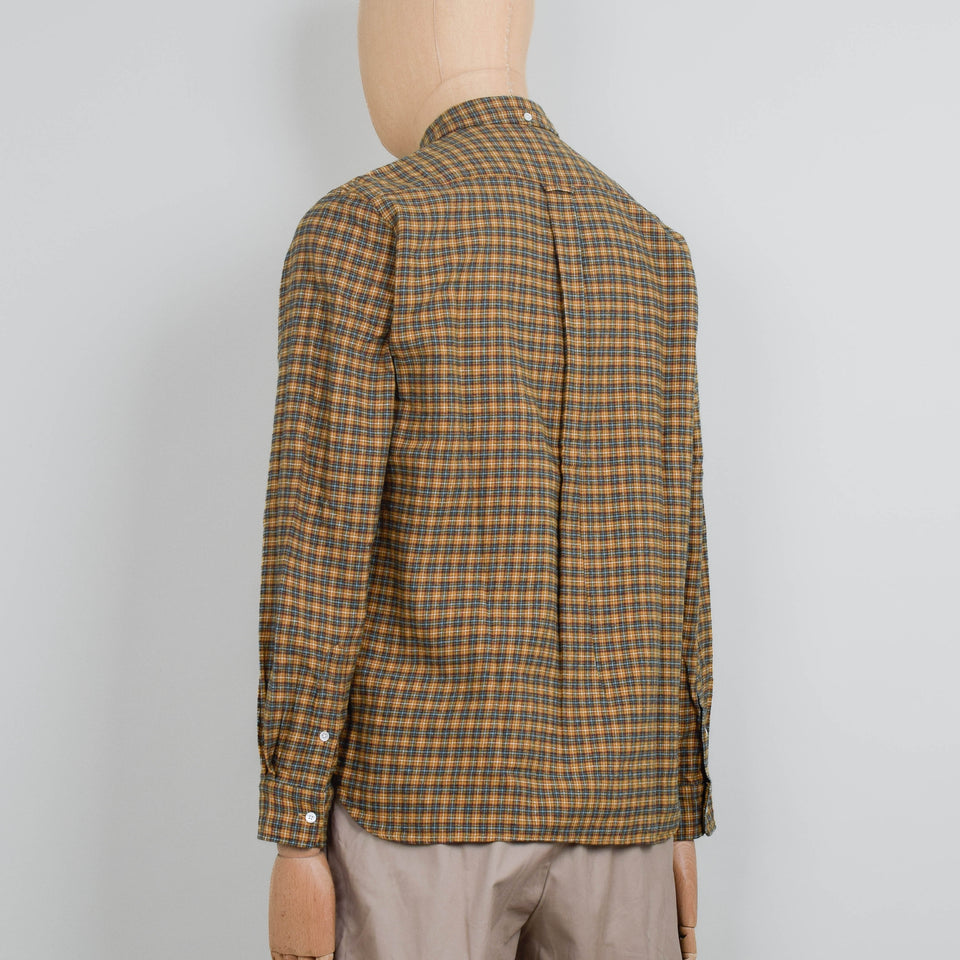 Beams Plus B.D. Mini Plaid Flannel - Yellow