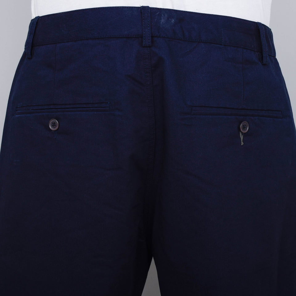 Universal Works Brushed Polytech Military Chino - Navy