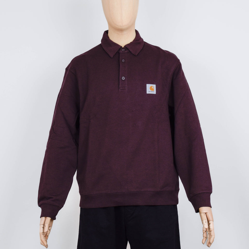 Carhartt WIP Polo Sweatshirt - Palisander