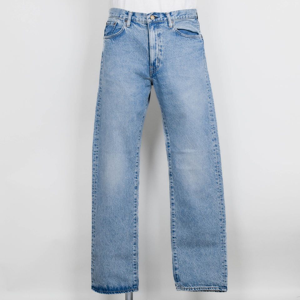 Edwin Regular Straight - Blue Mid Light Used(017Q)