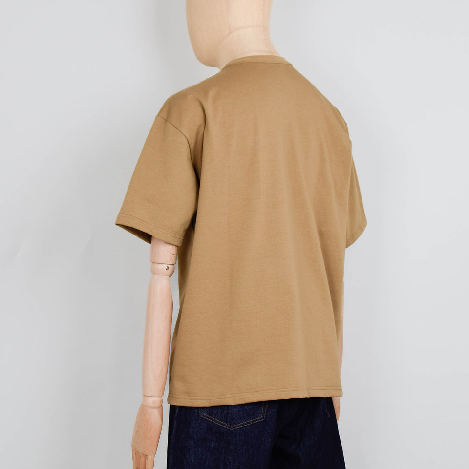 Orslow Sturdy Cotton T-Shirt With Pocket - Bronze