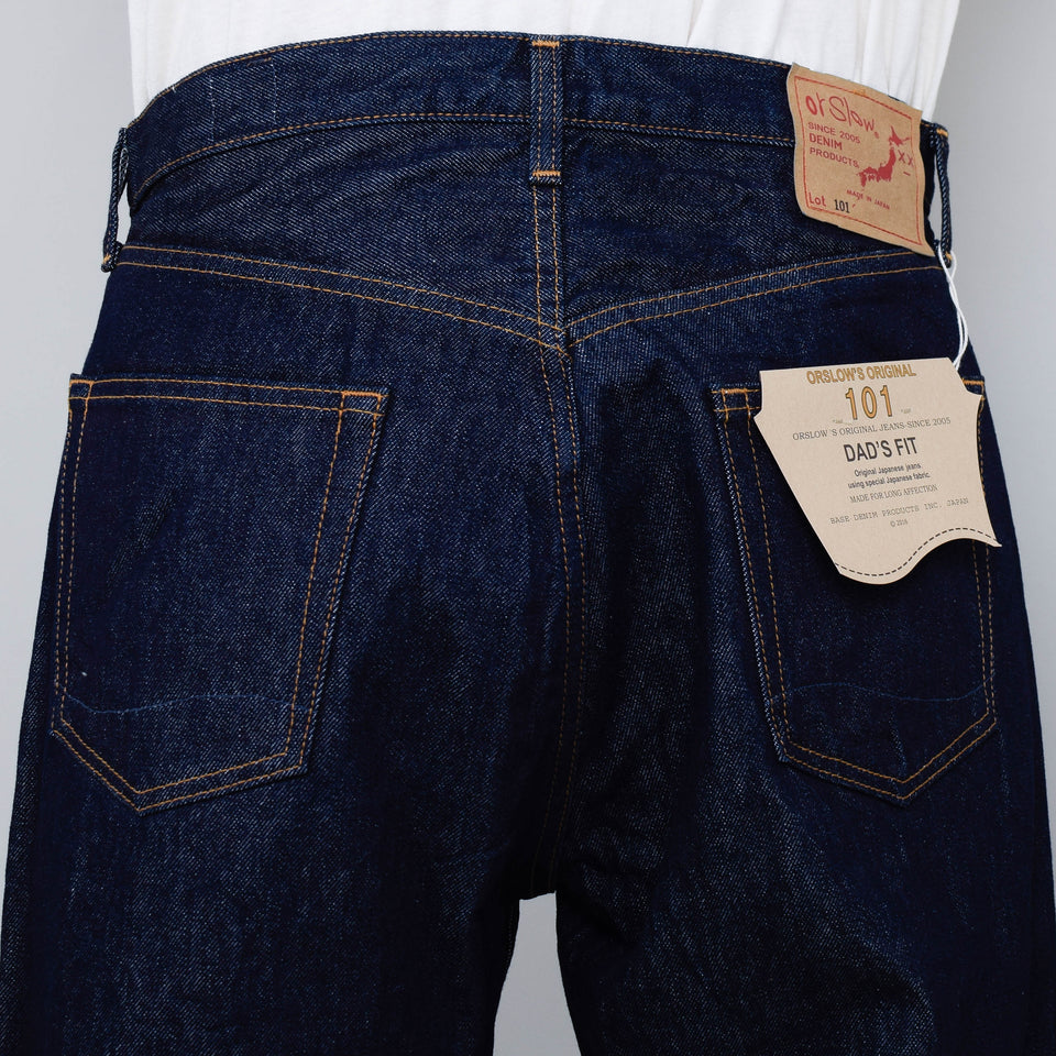 Orslow 101 Dad's Fit Denim Pants - One Wash