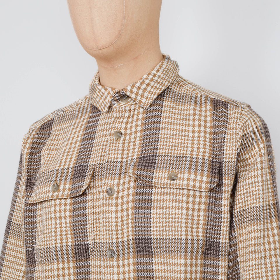 Patagonia M's Fjord Loft Shirt - Roam: Nest Brown