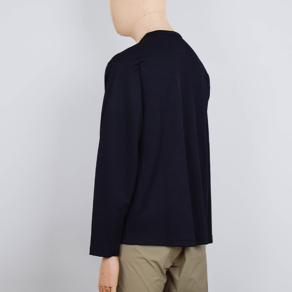 Snow Peak Dry Thermal Long Sleeve T-Shirt - Black