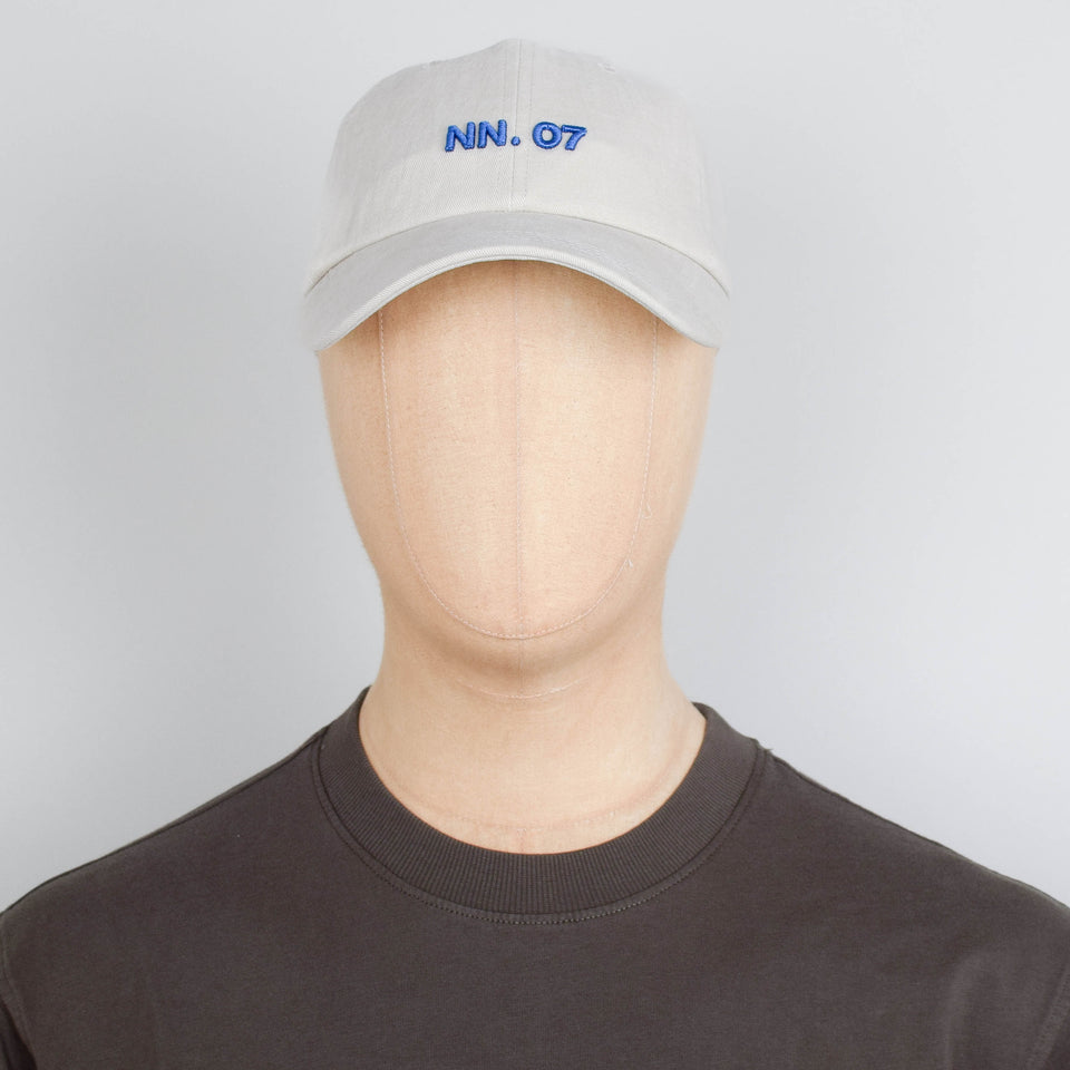 NN. 07 Cotton Cap - White / Blue