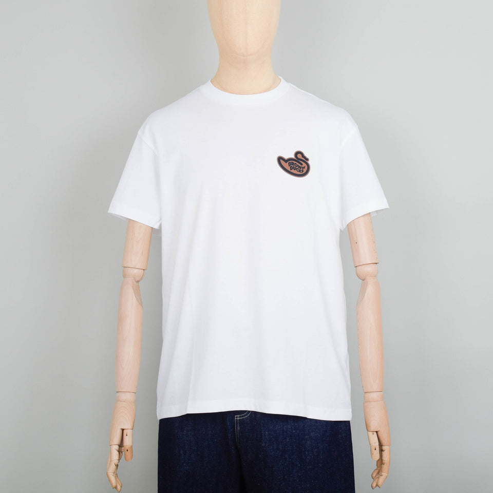 Carhartt WIP S/S Brown Ducks T-Shirt - White