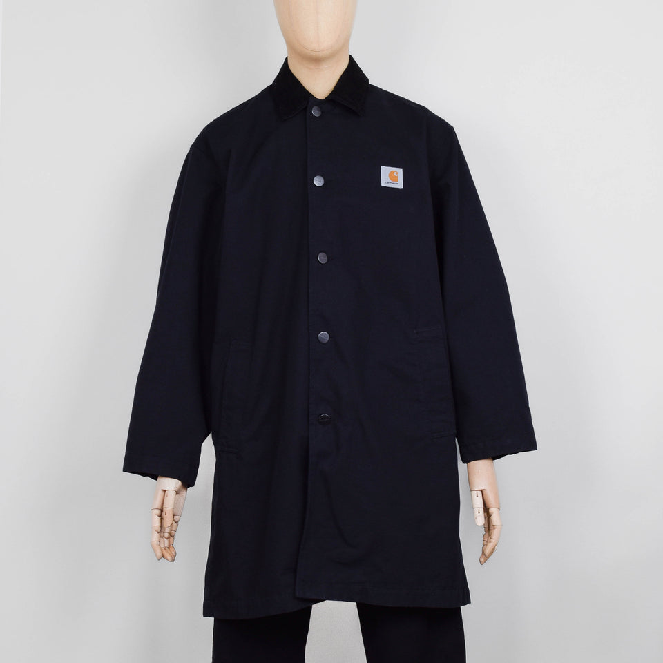 Carhartt WIP Webster Coat - Black Rinsed