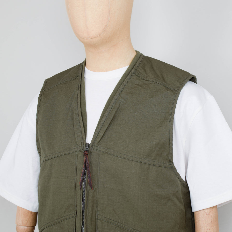 Orslow Utility Vest - Army Green