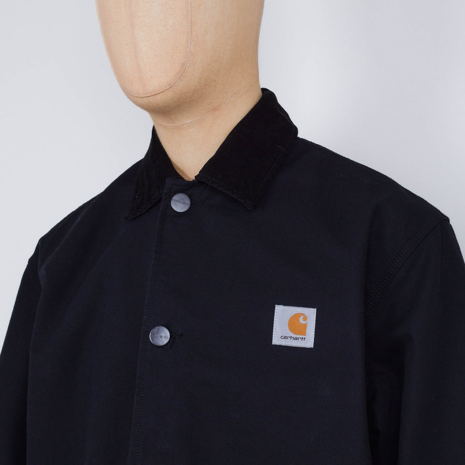 Carhartt WIP Webster Coat - Black Rinsed