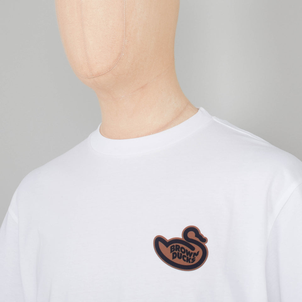 Carhartt WIP S/S Brown Ducks T-Shirt - White