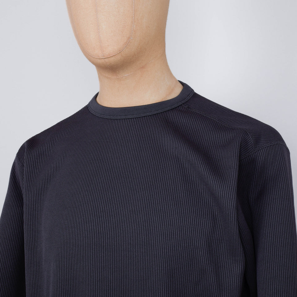 Snow Peak Dry Thermal Long Sleeve T-Shirt - Charcoal