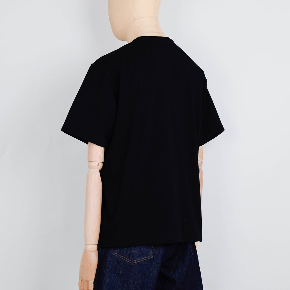 Orslow Sturdy Cotton T-Shirt With Pocket - Black