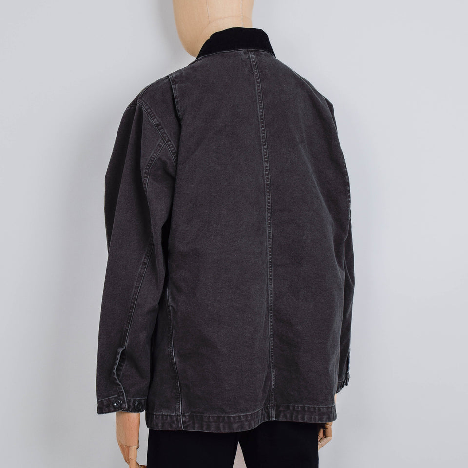 Carhartt WIP Prescott coat - oxide green/ black garment dyed