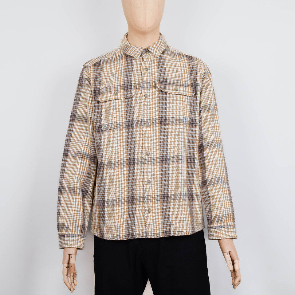 Patagonia M's Fjord Loft Shirt - Roam: Nest Brown