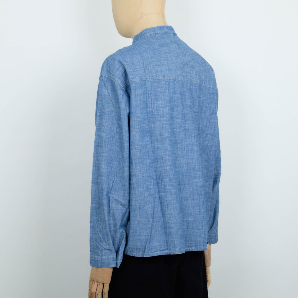 YMC Trapper Shirt - Indigo Chambray