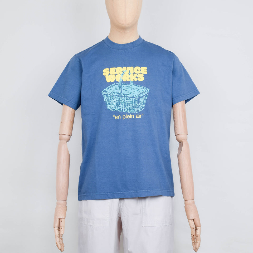 Service Works En Plein Air Tee - Slate