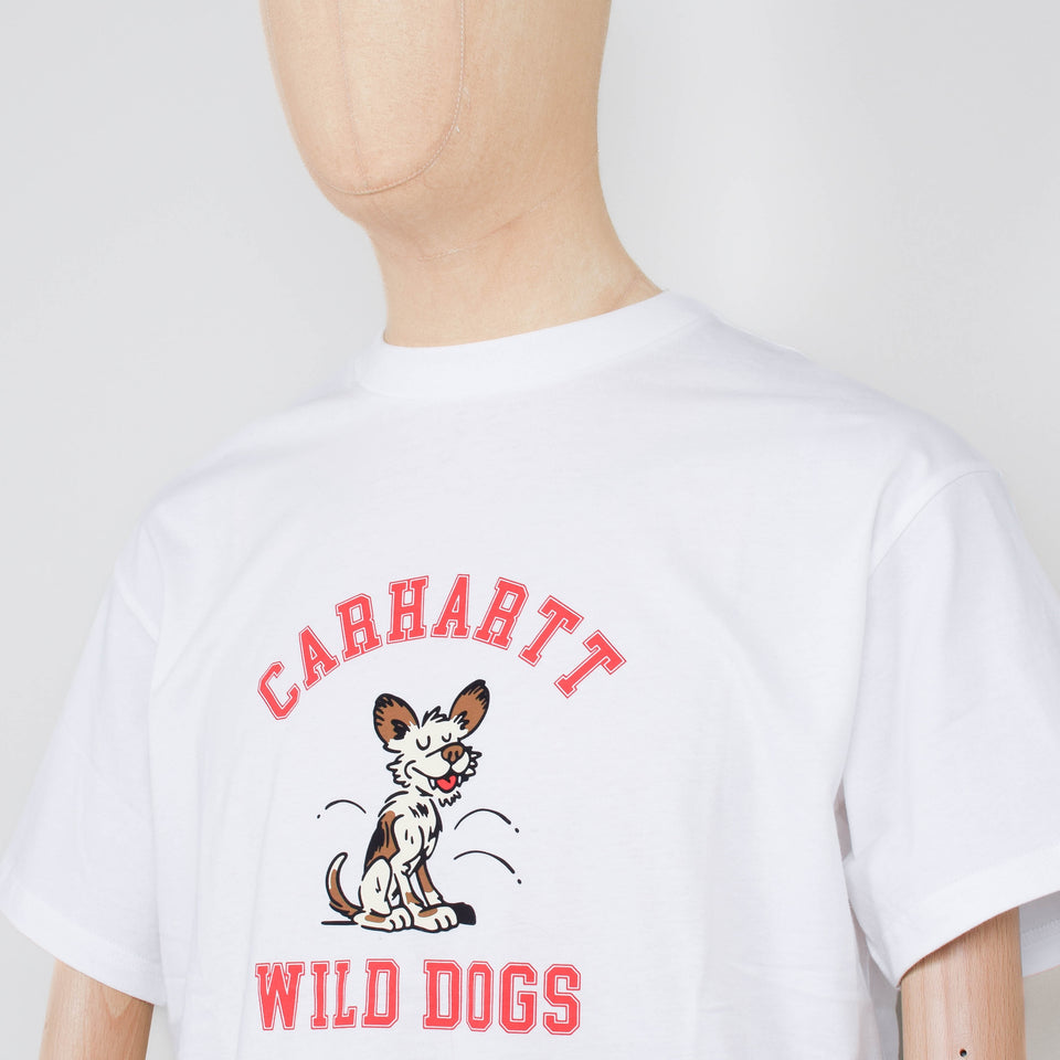 Carhartt WIP S/S Wild Dog T-Shirt - White
