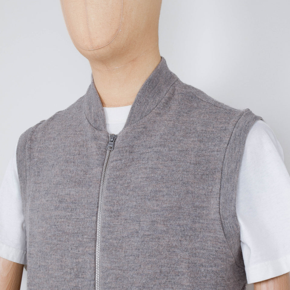 NN. 07 Boiled Vest 6398 - Khaki Beige