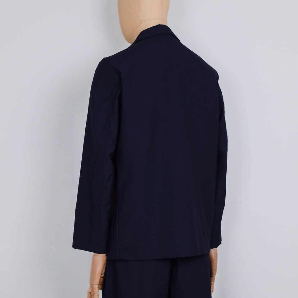 Universal Works Two Button Jacket Tropical Suiting - Navy
