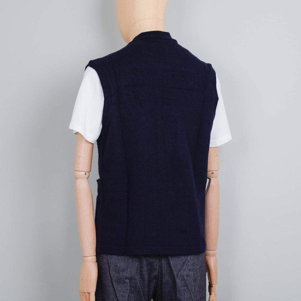 NN. 07 Boiled Vest 6398 - Navy Blue