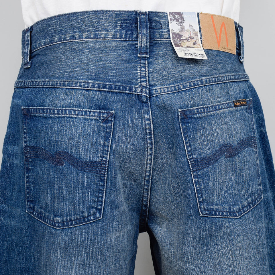 Nudie Jeans Loud Larry - Blue Painter