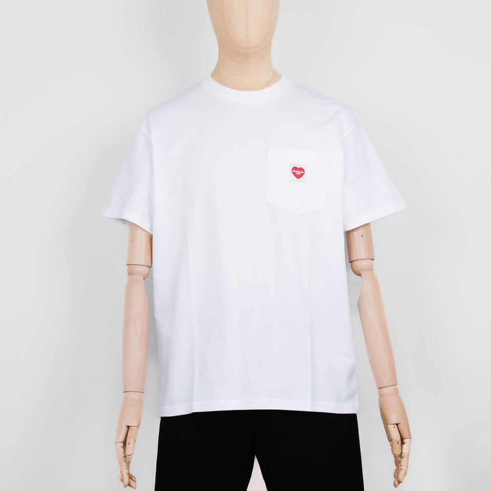 Carhartt WIP S/S Pocket Heart T-Shirt - White