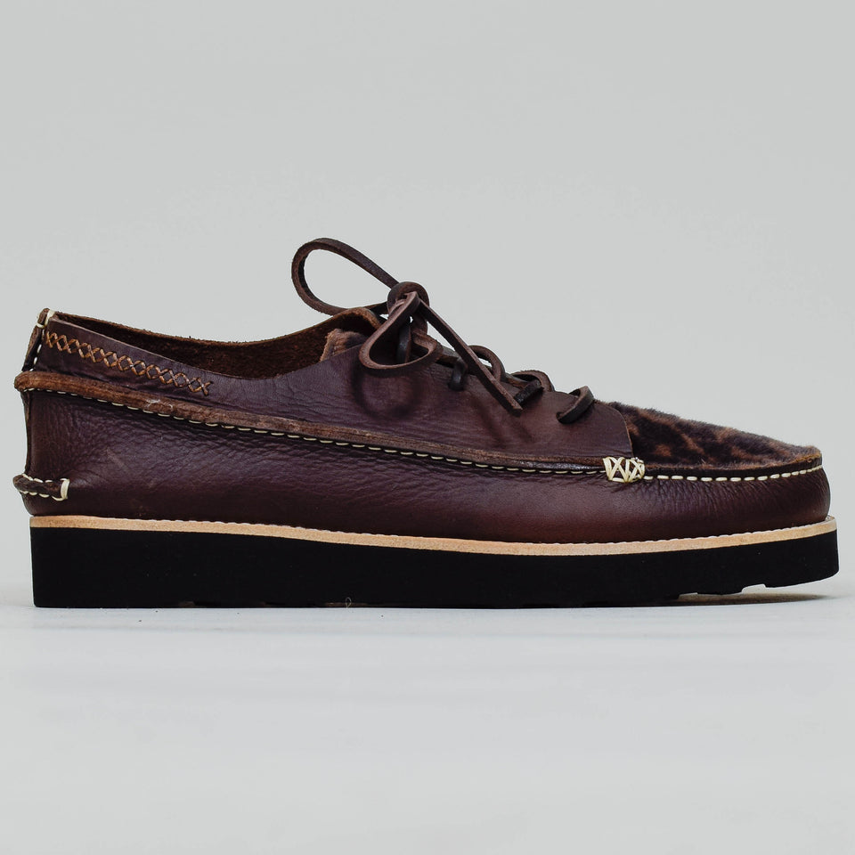 Yogi x Universal Works: Finn III on Eva Outsole - Dark Brown/Leopard