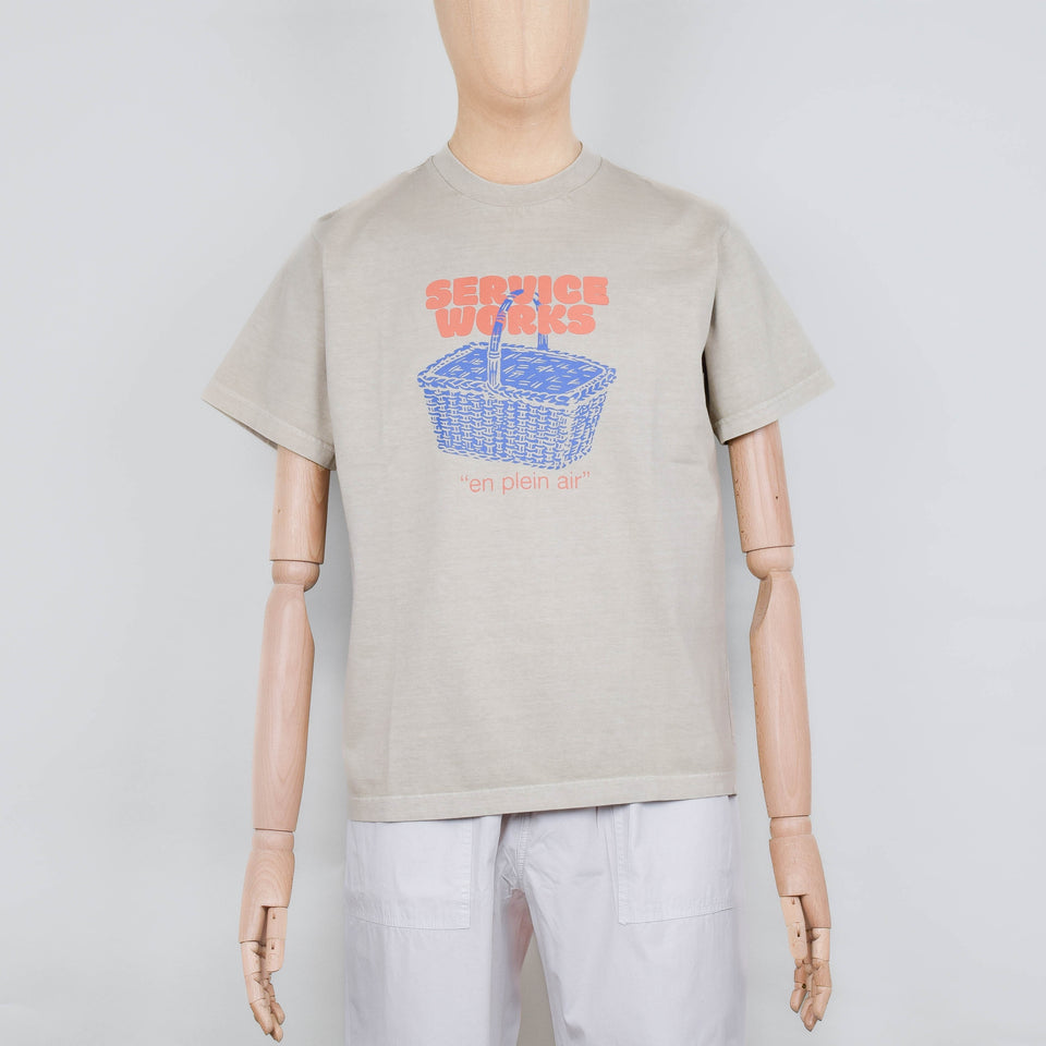 Service Works En Plein Air Tee - Stone