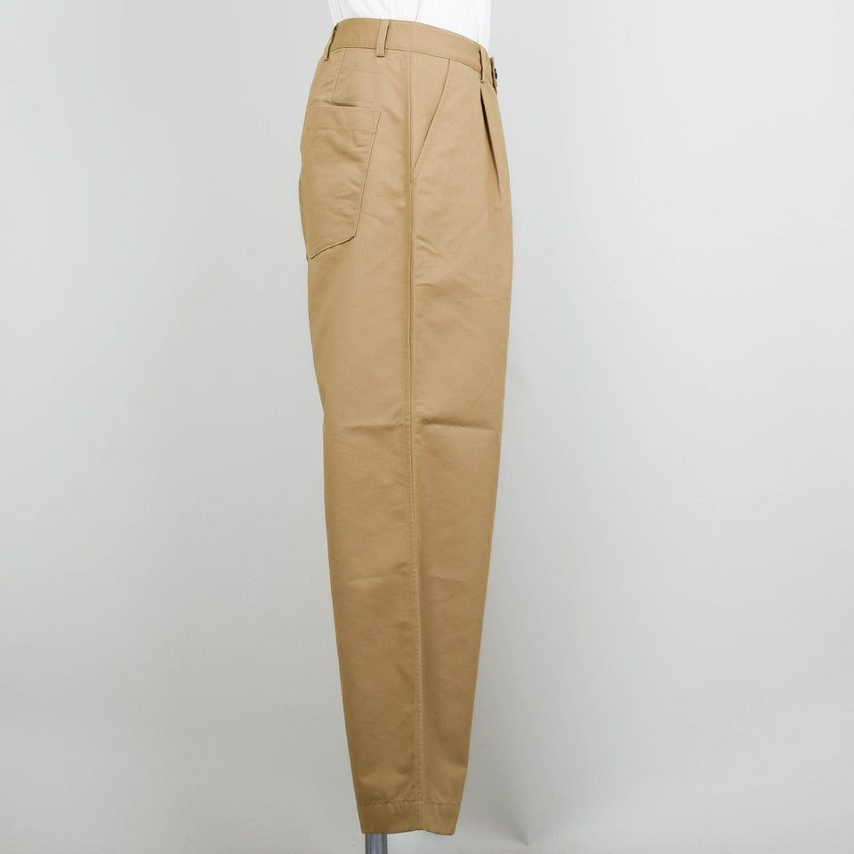 Universal Works Duke Pant Brushed Polytech- Sand